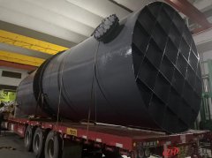 江蘇正紅罐業(yè)小編詳細介紹下鋼襯塑儲罐的制造